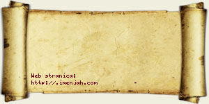 Nadja Srejić vizit kartica